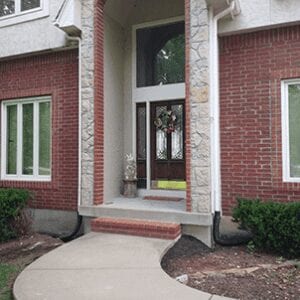 Repair Concrete Entryway For Homes